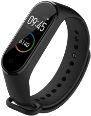 Xiaomi Mi Band 4 AMOLED Color Screen Wristband BT5.0 Fitness Tracker Smart Wristbands (Black)